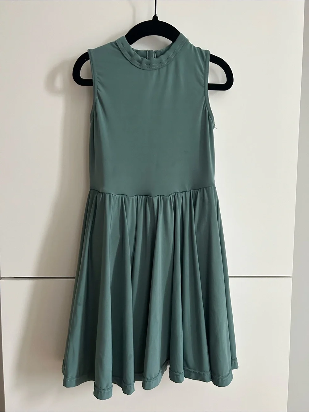Balera Sleeveless Green Dance Dress IC (7/8)